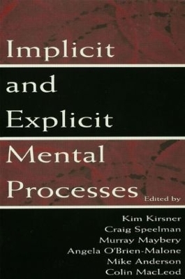Implicit and Explicit Mental Processes - 