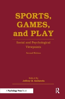 Sports, Games, and Play - 