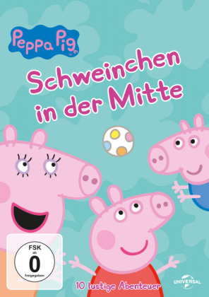 Peppa Pig - Schweinchen in der Mitte, 1 DVD