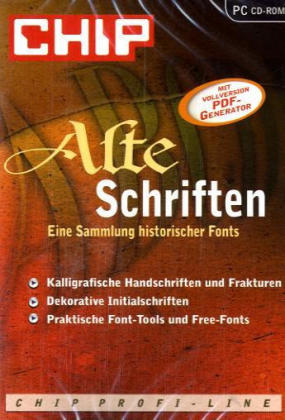 Alte Schriften, CD-ROM