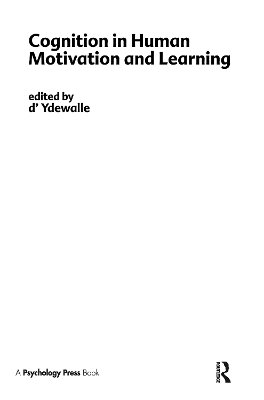 Cognition in Human Motivation and Learning - 