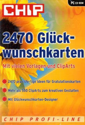 2470 Gl&uuml;ckwunschkarten, CD-ROM