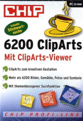 6200 ClipArts, CD-ROM