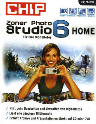 Zoner Photo Studio 6 Home, CD-ROM