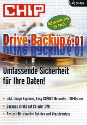 Drive Backup 6.01, CD-ROM