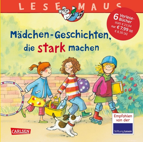 LESEMAUS Sonderb&auml;nde: M&auml;dchen-Geschichten, die stark machen - Susa H&auml;mmerle, Petra Wiese, Anna Wagenhoff, Liane Schneider, Dagmar Yu-Dembski, Heidrun Hartwig