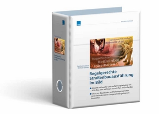 Regelgerechte Straßenbauausführung im  Bild, 2 Bände