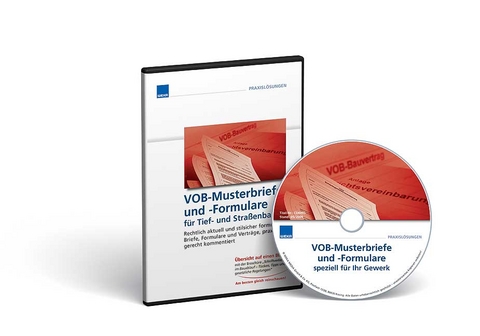 VOB Musterbriefe und Formulare f&uuml;r Tief- und Stra&szlig;enbauunternehmen - 