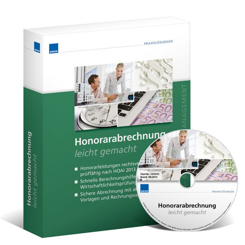 Honorarabrechnung leicht gemacht
