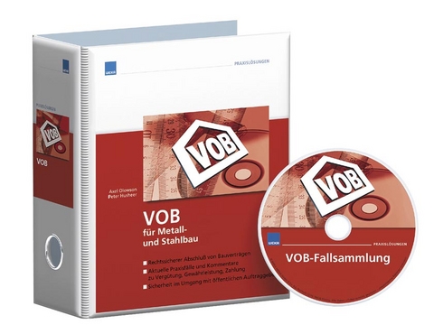 VOB f&uuml;r Metall- und Stahlbauer inkl. CD-ROM - 