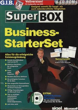 SuperBox Business-Starter-Set, 6 CD-ROMs m. 4 Begleitheften
