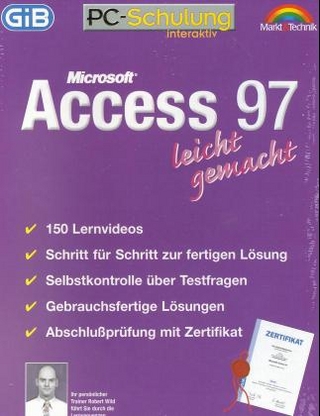 Microsoft Access 97 leichtgemacht, 2 CD-ROMs