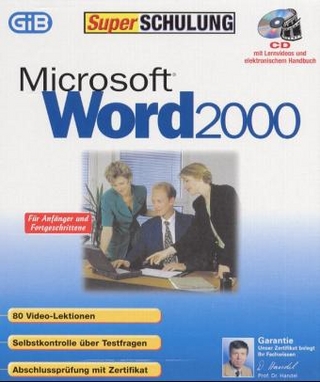 Superschulung Microsoft Word 2000, 1 CD-ROM