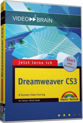 Jetzt lerne ich Dreamweaver CS3 -  video2brain, Helge Maus