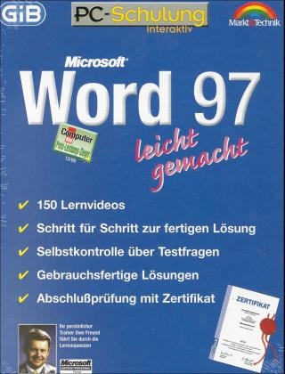 Microsoft Word 97 leichtgemacht, 2 CD-ROMs