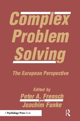 Complex Problem Solving - 