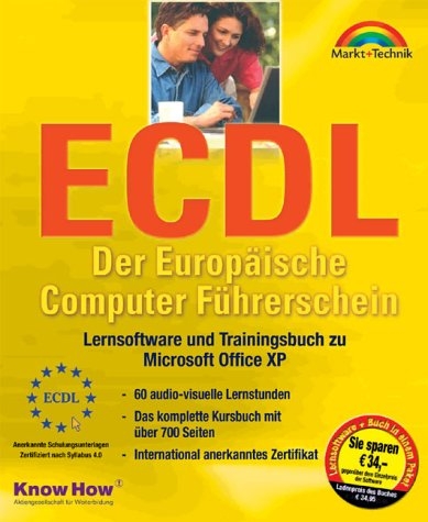 ECDL, Der Europ&auml;ische Computer F&uuml;hrerschein, CD-ROM u. Buch