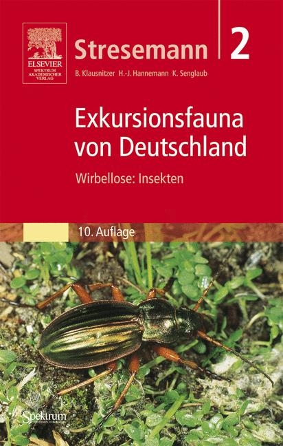 Stresemann: Exkursionsfauna von Deutschland (Gesamtwerk) / Stresemann - Exkursionsfauna von Deutschland. Band 2: Wirbellose: Insekten - 