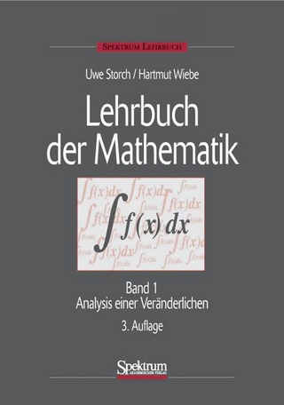 Lehrbuch der Mathematik - Paket. Band 1-4 (1996-2001) / Analysis einer Veränderlichen