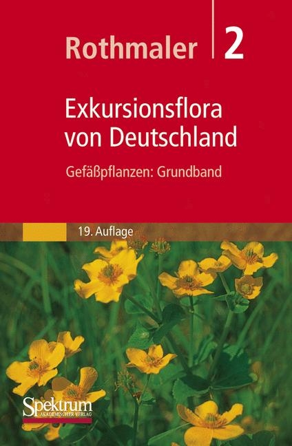 Rothmaler - Exkursionsflora von Deutschland. Bde. 1-4: Gesamtwerk. (1994-2005) / Rothmaler - Exkursionsflora von Deutschland. Bd. 2: Gef&auml;&szlig;pflanzen: Grundband - 