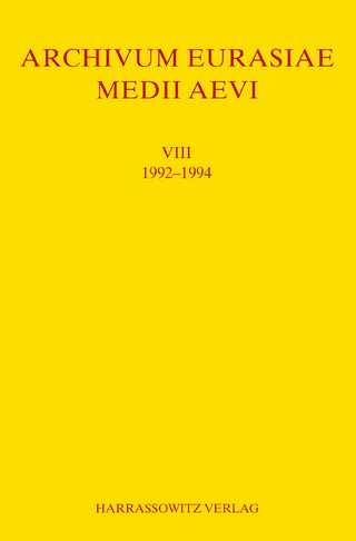 Archivum Eurasiae Medii Aevi VIII 1992-1994