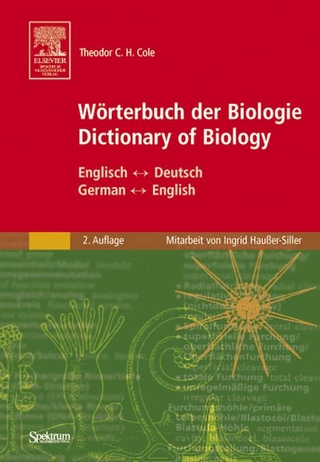 Wörterbuch der Biologie/Dictionary of Biology