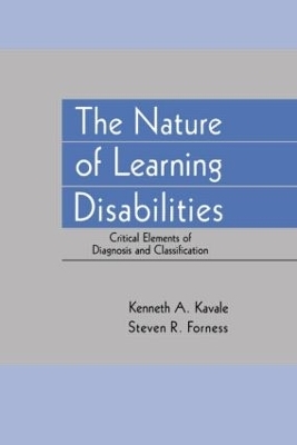 The Nature of Learning Disabilities - Kenneth A. Kavale, Steven R. Forness