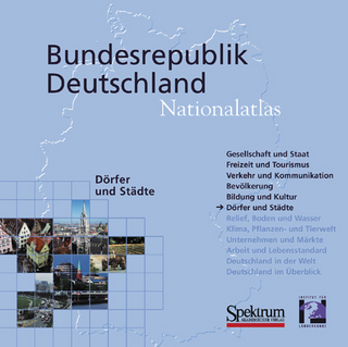 Nationalatlas Bundesrepublik Deutschland - Dörfer und Städte (CD-ROM)