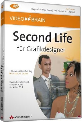 Second Life f&uuml;r Grafikdesigner -  video2brain, Hagen Graf, Ruth Prantz