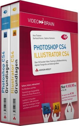 Adobe Photoshop CS4/Adobe Illustrator CS4 - Bundle - Video-Training