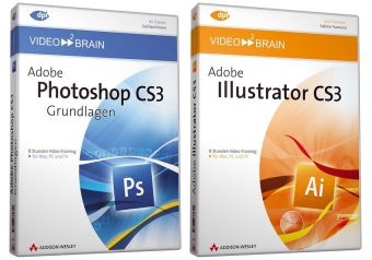 Adobe Photoshop CS3/Adobe Illustrator CS3 - Bundle -  video2brain, Sabine Hamann