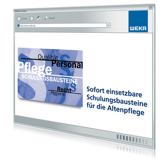 Schulungsbausteine für die Altenpflege - online