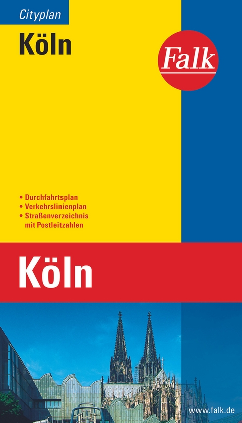 Falk Cityplan K&ouml;ln 1:23.000