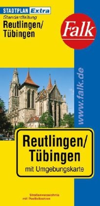 Falk Stadtplan Extra Standardfaltung Reutlingen/Tübingen 1:22 000