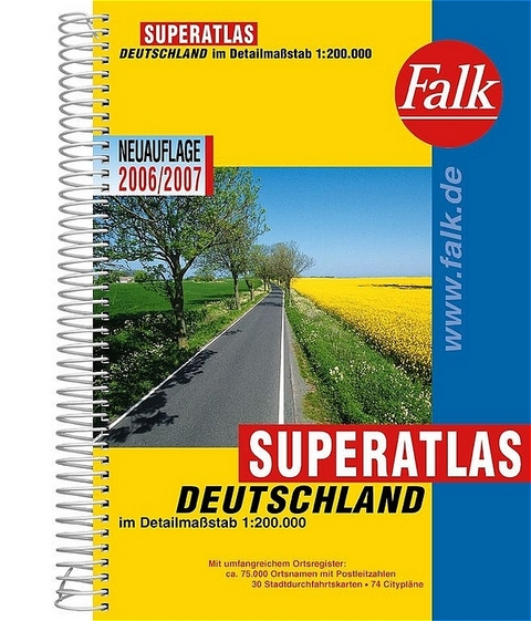 Falk Superatlas Deutschland 2006/2007