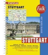 Stuttgart /Heilbronn /Pforzheim /Schw&auml;bisch Gm&uuml;nd /G&ouml;ppingen /T&uuml;bingen /Reutlingen St&auml;dteatlas