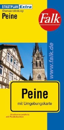 Falk Stadtplan Extra Standardfaltung Peine 1:16 000