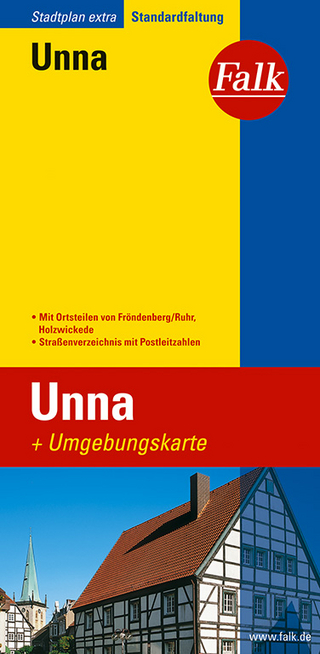 Falk Stadtplan Extra Standardfaltung Unna 1:17 000