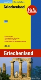 Falk Länderkarte Griechenland