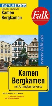 Falk Stadtplan Extra Standardfaltung Kamen, Bergkamen mit Ortsteilen von B&ouml;nen 1