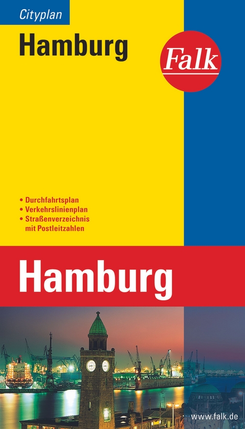 Falk Cityplan Hamburg 1:20.000