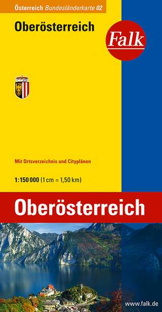 Falk Bundesländerkarte Blatt 02 Oberösterreich 1:150 000