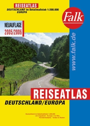 Falk Reiseatlas Deutschland/Europa 2004/2005