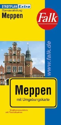 Falk Stadtplan Extra Standardfaltung Meppen 1:20 000