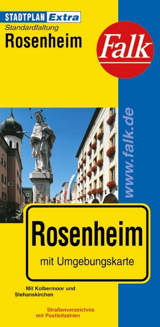 Falk Stadtplan Extra Rosenheim 1:15 000