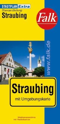 Falk Stadtplan Extra Standardfaltung Straubing 1:17 000