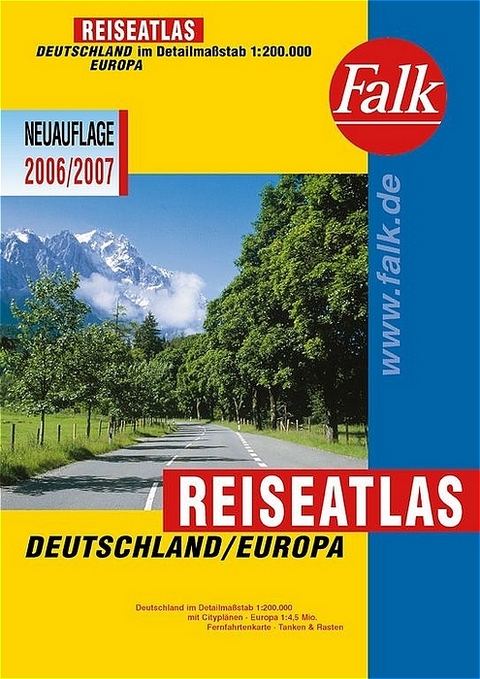 Falk Reiseatlas Deutschland, Europa 2006/2007
