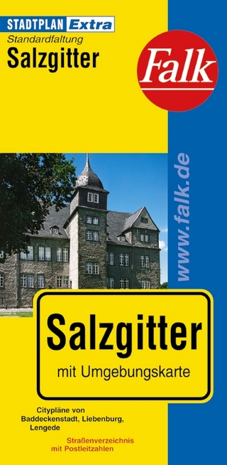 Falk Stadtplan Extra Standardfaltung Salzgitter mit Ortsteilen von Baddeckensted