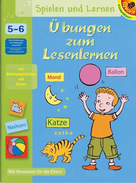 &Uuml;bungen zum Lesenlernen