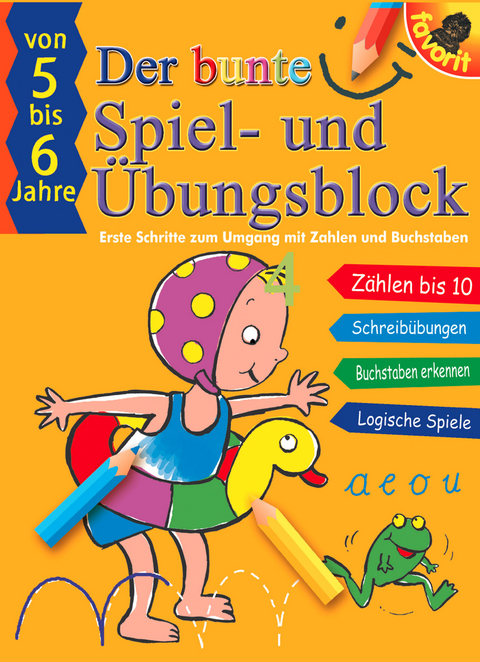 Der bunte Spiel- und &Uuml;bungsblock, 5-6 Jahre - Sigrun Sch&auml;fer